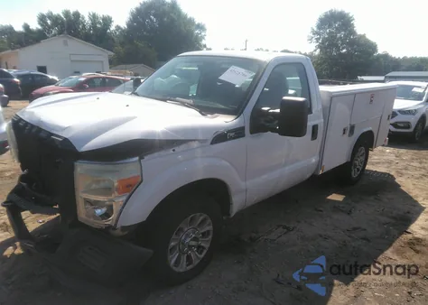 2011 Ford F-250 Xl from USA, damaged, VIN 1FDBF2A66BEC75492
